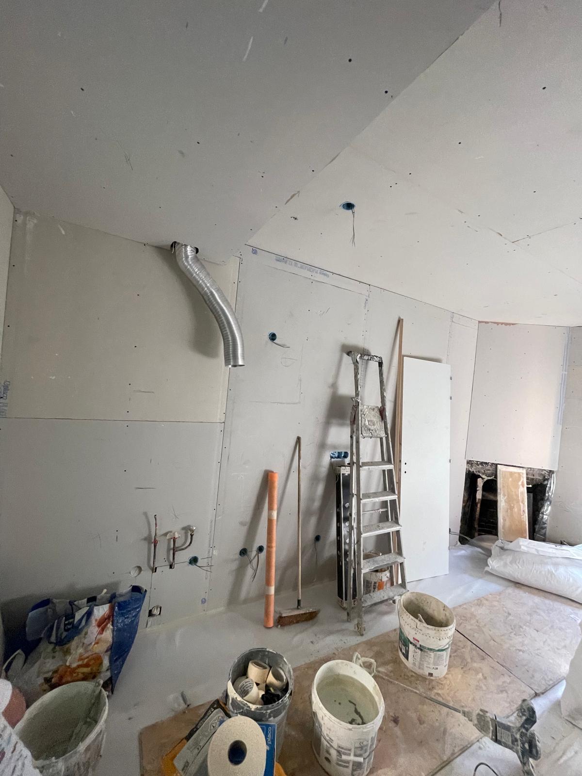 Enduit des murs et plafonds